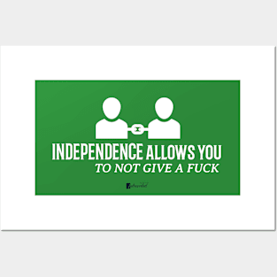 Independent Attitude Posters and Art